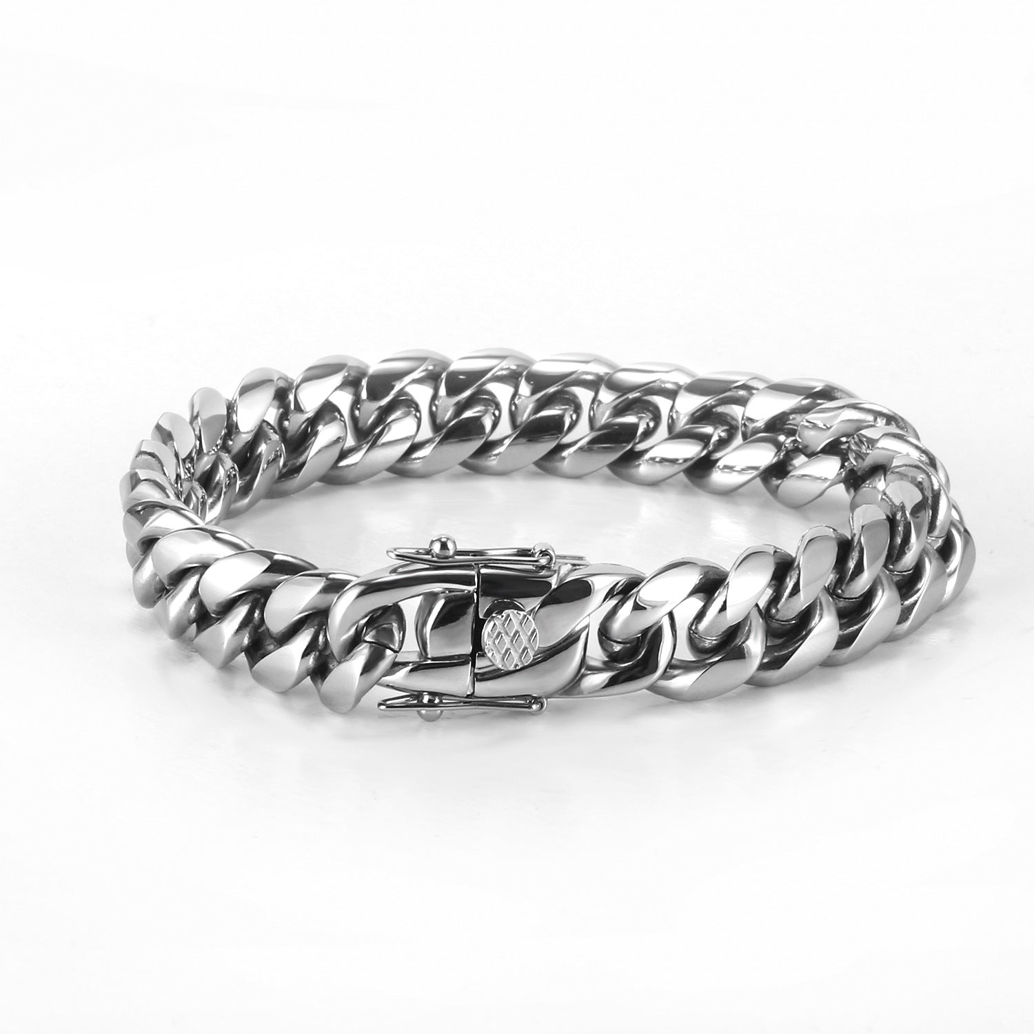 Cuban link chain clasp — NOXMAJOR men's gold-plated chain